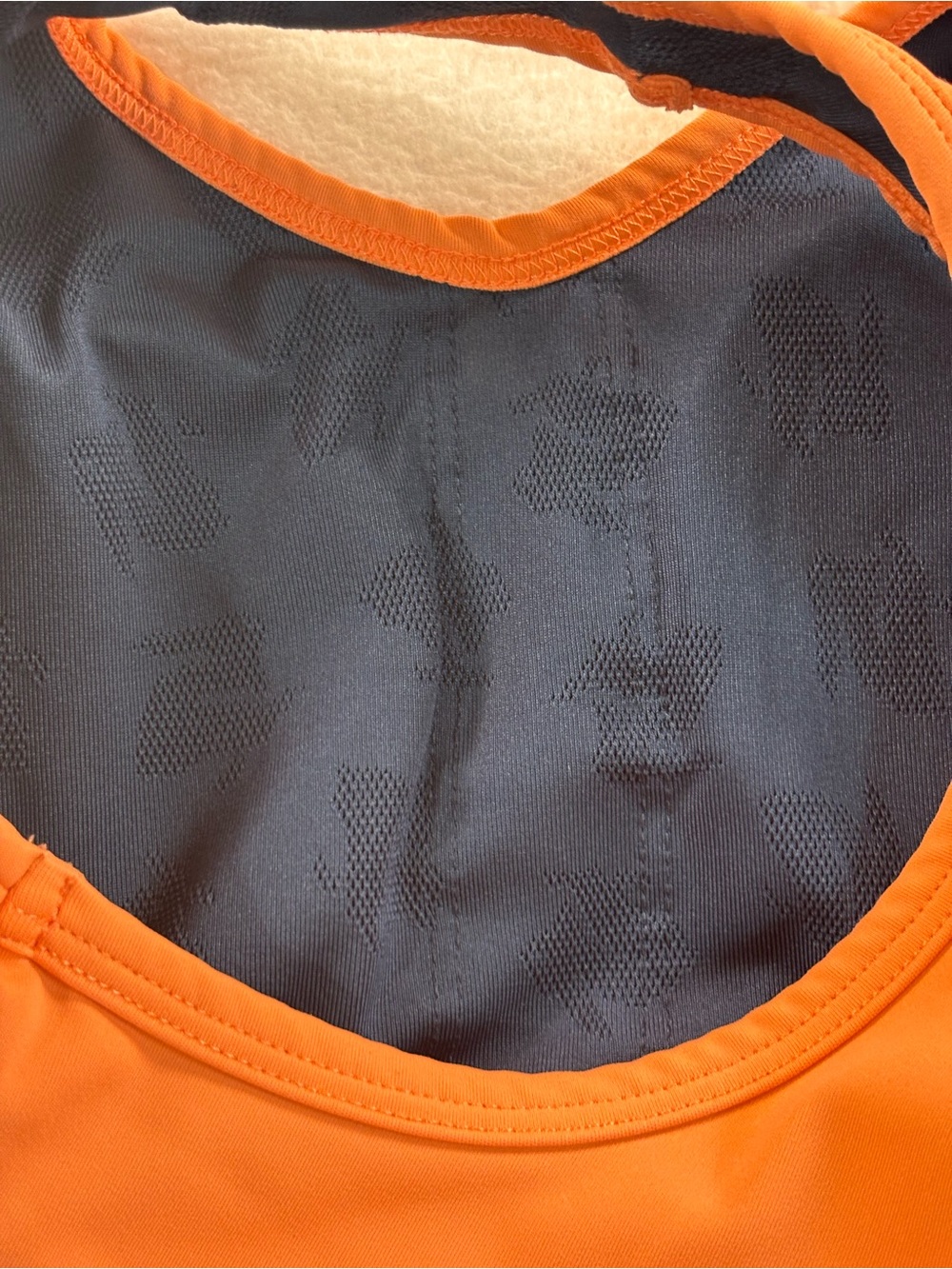 Orange Rabbit Racerback Sports Bra - Picture 7 of 7